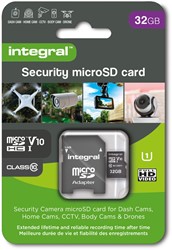 Integral | MicroSDHC | 32 GB | Security