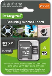 Integral | MicroSDHC | 256 GB | Security