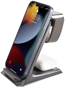 Intenso | Oplader | Draadloos | Qi Lader | 15 Watt | BS13 | 3in1