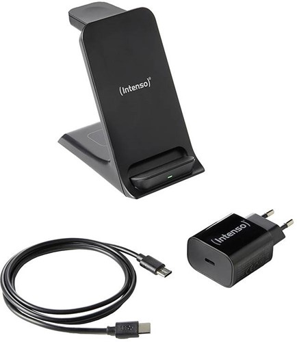 Intenso | Oplader | Draadloos | Qi Lader | 15 Watt | BS13 | 3in1-2