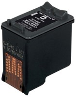 27 | 1x Zwart | Huismerk | Cartridge voor HP