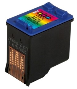 57 | 1x Kleur | Huismerk | Cartridge voor HP