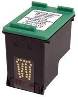 343 | 1x Kleur | Huismerk | Cartridge voor HP