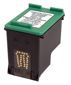 343 | 1x Kleur | Huismerk | Cartridge voor HP