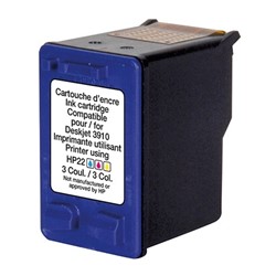 22 XL | 1x Kleur | Huismerk | Cartridge voor HP