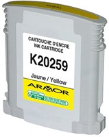 88 XL | 1x Geel | Huismerk | Cartridge voor HP