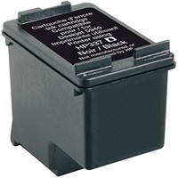 337 | 1x Zwart | Huismerk | Cartridge voor HP