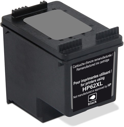 62 XL | 1x Zwart | Huismerk | Cartridge voor HP