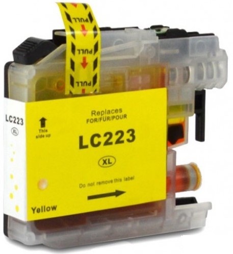 LC-223 XL | 1x Geel | Huismerk | Cartridges voor Brother