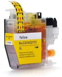 LC-3219 XL | 1x Geel | Huismerk | Cartridges voor Brother