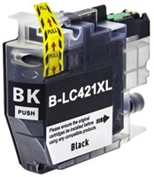 LC-421 XL | 1x Zwart | Huismerk Cartridges voor Brother