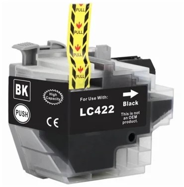 LC-422 XL | 1x Zwart | Huismerk Cartridges voor Brother