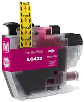 LC-422 XL | 1x Magenta | Huismerk Cartridges voor Brother