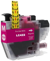 LC-422 XL | 1x Magenta | Huismerk Cartridges voor Brother