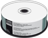 MediaRange | CD-R | 900 MB | Inkjet Printable | 25 Stuks