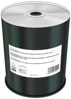 MediaRange | CD-R | 700 MB | Inkjet Zilver Printable | 100 Stuks-2