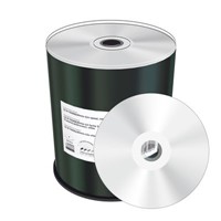 MediaRange | CD-R | 700 MB | Inkjet Zilver Printable | 100 Stuks
