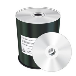 MediaRange | CD-R | 700 MB | Inkjet Zilver Printable | 100 Stuks