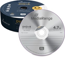 MediaRange | DVD+R | 4.7 GB | 25 Stuks