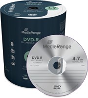 MediaRange | DVD-R | 4.7 GB | 100 Stuks