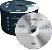 MediaRange | DVD-R | 4.7 GB | 50 Stuks