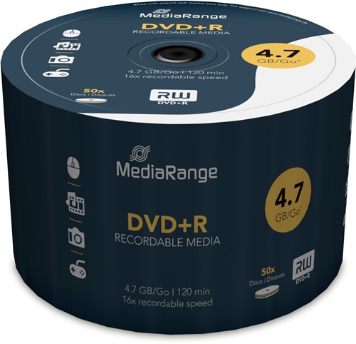 MediaRange | DVD+R | 4.7 GB | 50 Stuks-2