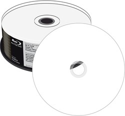 MediaRange | BD-R | 25 GB | Full-Printable | 6x Speed | Cakebox | 25 Stuks