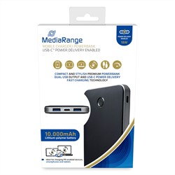 MediaRange | Powerbank | 10.000 mAh | QuickCharge