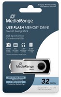 MediaRange | USB Stick | 32 GB | USB 2.0 | Twister | Zwart-2