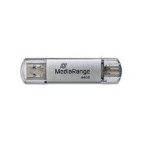 MediaRange | USB Stick | 64 GB | USB 3.2 Gen 1 | USB-A + USB-C | 100R/40W-2