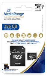 MediaRange | MicroSDXC | 256 GB | UHS-I