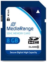 MediaRange | SDHC | 8 GB | Class 10