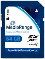 MediaRange | SDXC | 64 GB | Class 10