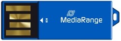 MediaRange | USB Stick | 8 GB | USB 2.0 | Paperclip