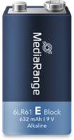 MediaRange | Batterijen | Alkaline | 9V | 6LR61 | 12 Stuks-3
