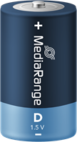 MediaRange | Batterijen | Alkaline | D | LR20 | 12 Stuks-3