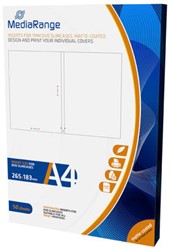 MediaRange | Cover Inserts | DVD | 7mm | 50 stuks