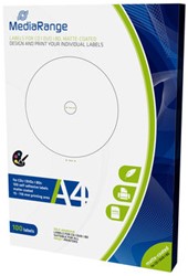 MediaRange | Labels | CD | 15-118mm | 100 stuks