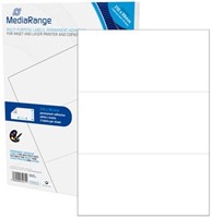 MediaRange | A4 | Etiketten | 210 x 99mm | 50 vel