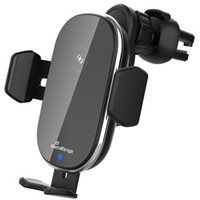 MediaRange | Smartphonehouder | Sluit Automatische | Qi Lader | Quick Charge | Ventilatierooster
