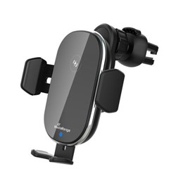 MediaRange | Smartphonehouder | Sluit Automatische | Qi Lader | Quick Charge | Ventilatierooster