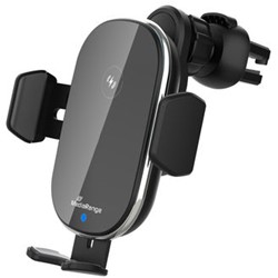 MediaRange | Smartphonehouder | Sluit Automatische | Qi Lader | Quick Charge | Ventilatierooster