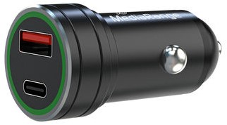 MediaRange | Auto Oplader | 12 Volt | 1x USB-A | 1x USB-C | 20W-2
