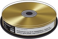 MediaRange | CD-R | 700 MB | Gold | 10 stuks