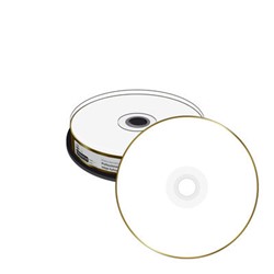 MediaRange | CD-R | 700 MB | Inkjet Printable | Gold | 10 stuks