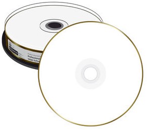 MediaRange | CD-R | 700 MB | Inkjet Printable | Gold | 10 stuks