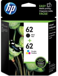 62 | 2 Pack | Origineel | Cartridge voor HP
