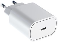 Pepper Jobs | Oplader | 1x USB-C | 25 Watt | Wit | Incl 1 mtr USB-C naar USB-C kabel-3