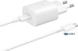 Pepper Jobs | Oplader | 1x USB-C | 25 Watt | Wit | Incl 1 mtr USB-C naar USB-C kabel