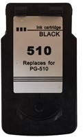 PG-510 | 1x Zwart | Huismerk | Cartridges voor Canon